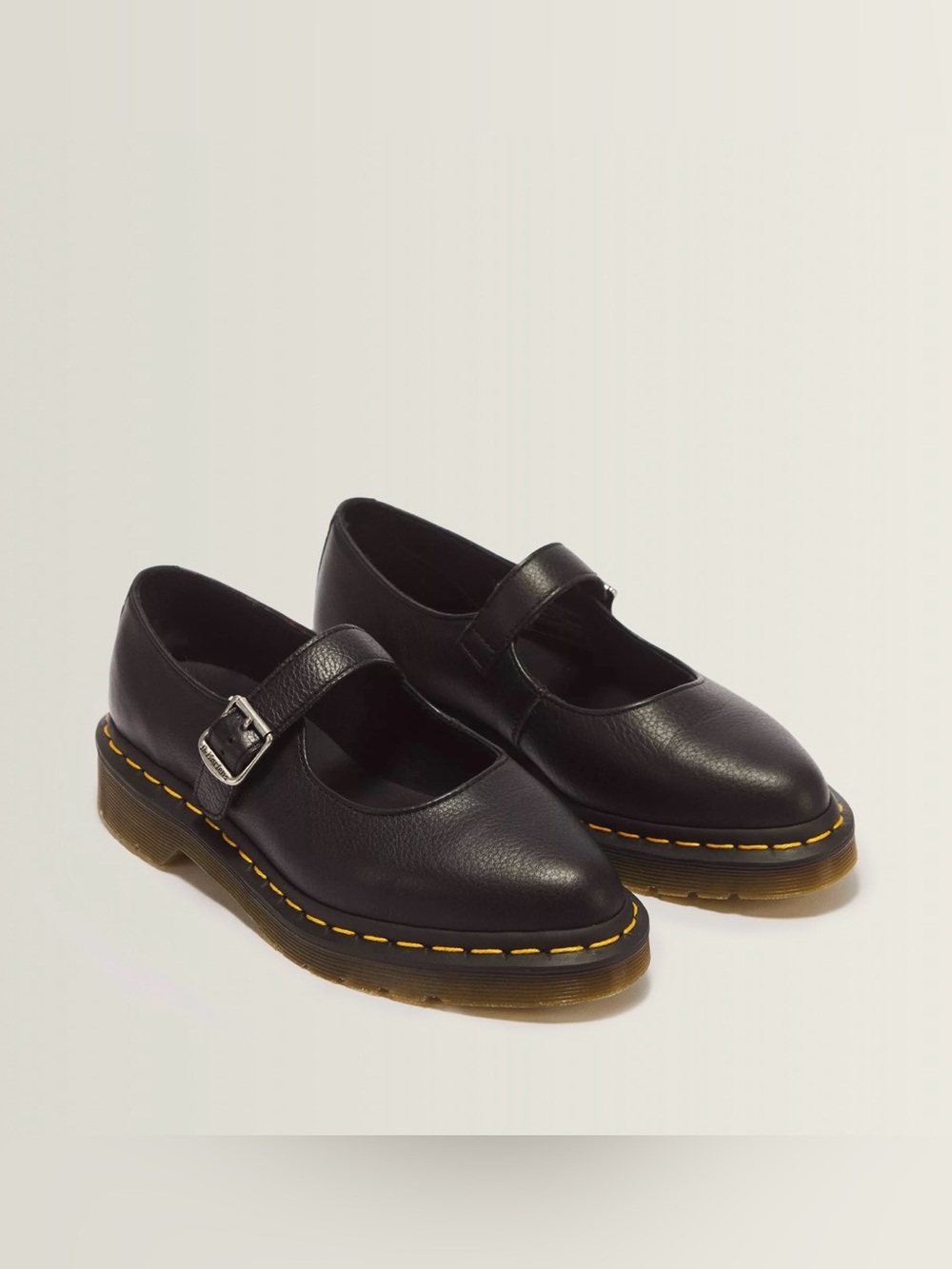 Dr. Martens Elphie Mary Janes Black Leather W9
